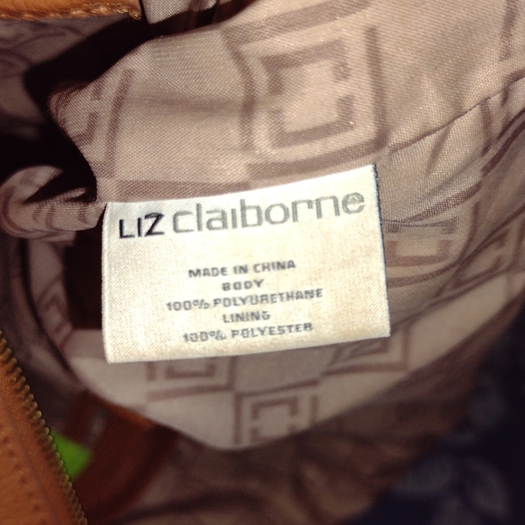 Liz Claiborne red Satchel purse. - Picture 6 of 7